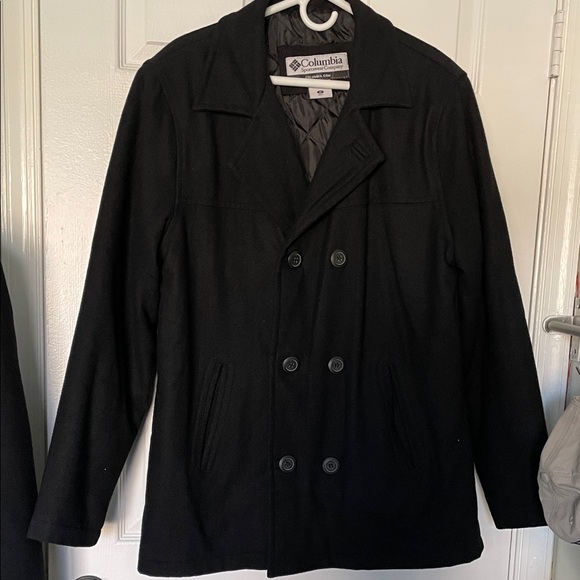 Columbia Other - Columbia Men's Classic Black Pea Coat